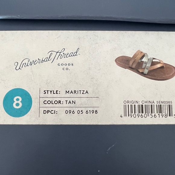 UNIVERSAL THREAD Maritza Multi Strap Toe Slide Sandal - Picture 5 of 5